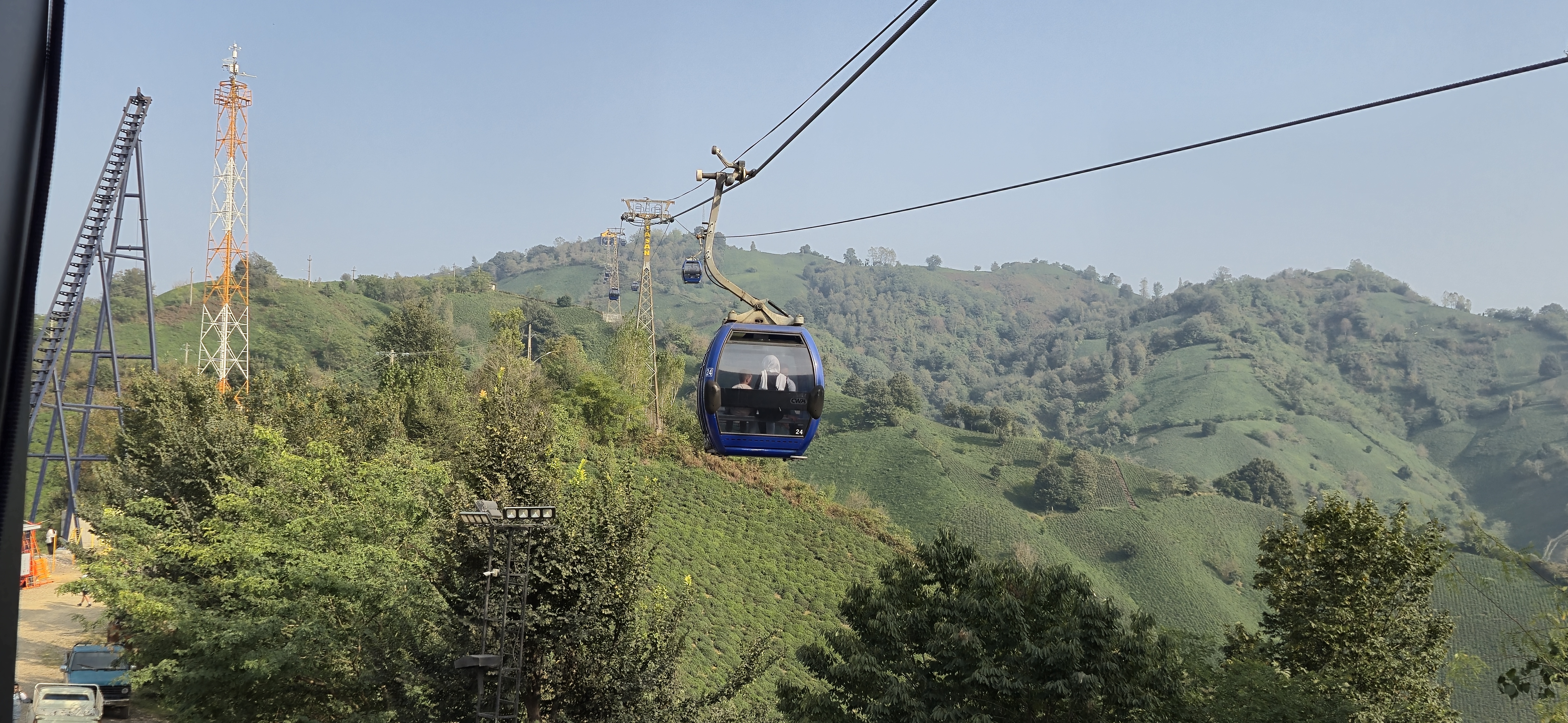 آشنایی با تله کابین بام‌سبز لاهیجان