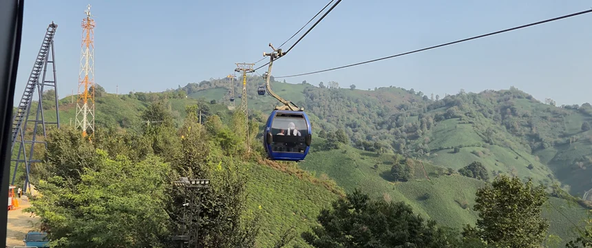 آشنایی با تله کابین بامسبز لاهیجان