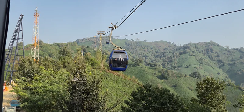 آشنایی با تله کابین بامسبز لاهیجان